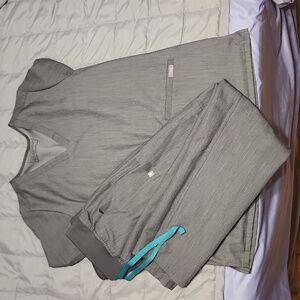 Womens Graphite Figs Medium Set